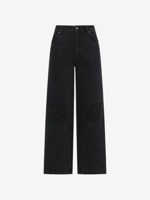 Loewe Anagram baggy jeans