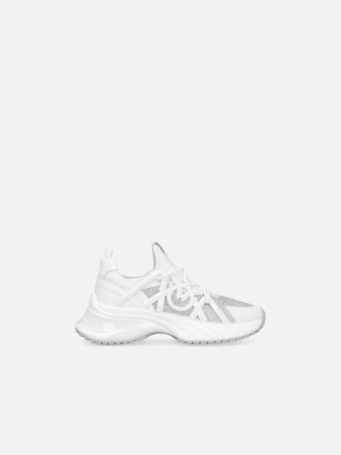 PINKO ARIEL SNEAKERS WITH CRYSTALS