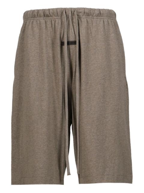 drawstring-waist shorts