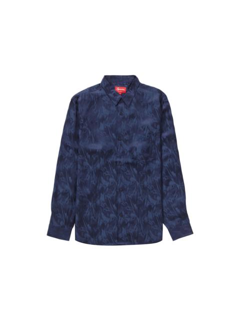 Supreme Supreme Iridescent Shirt Navy