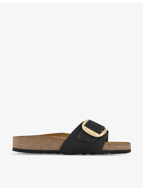 BIRKENSTOCK Madrid 대형 버클 가죽 샌들