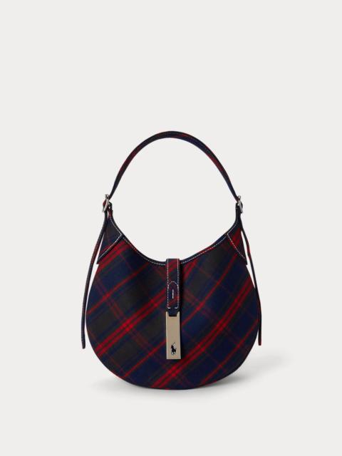 Polo Ralph Lauren Polo ID Plaid Twill Small Shoulder Bag