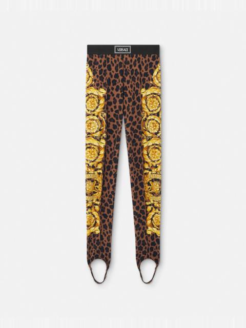 VERSACE Wild Barocco Stirrup Leggings
