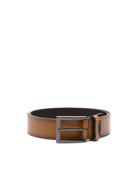 BOSS leather belt