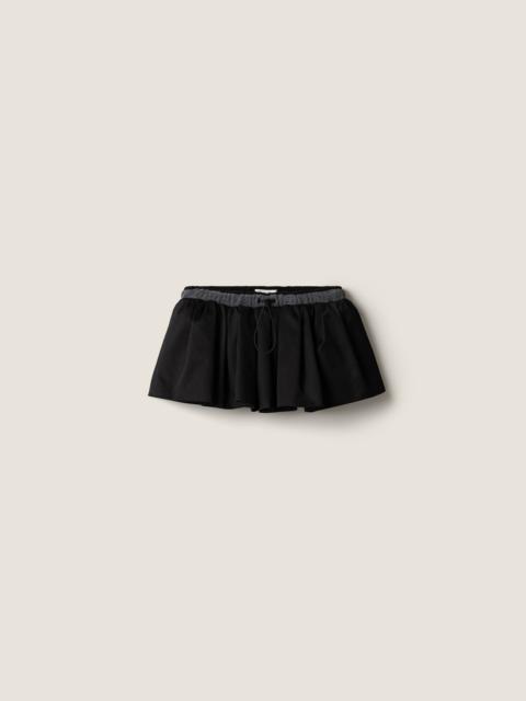 Miu Miu Chino miniskirt