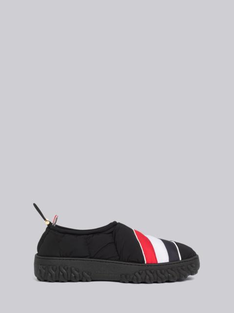 Thom Browne Poly Twill Cable Knit Sole Warm Up Shoe