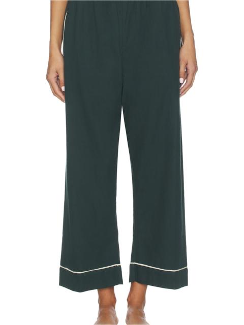 THE GREAT. The Flannel Western Easy Sleep Pant