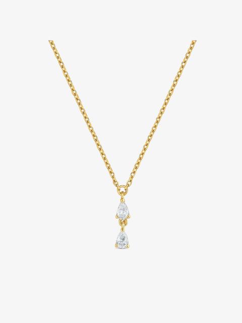 TOUS 9kt gold and lab-grown diamond Necklace TOUS Irisé LGD