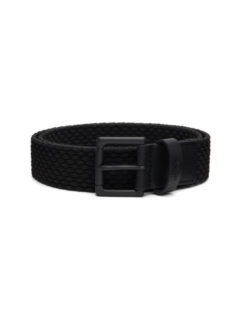 HUGO Black Woven Belt
