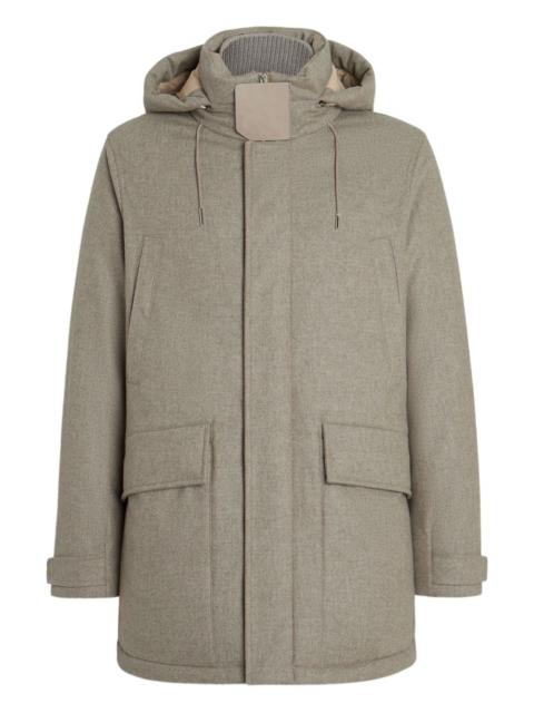 ZEGNA hooded parka coat