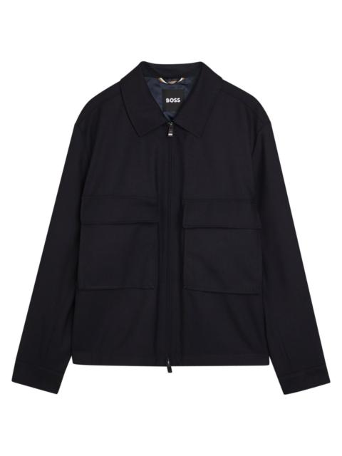 Boss Wool Overshirt