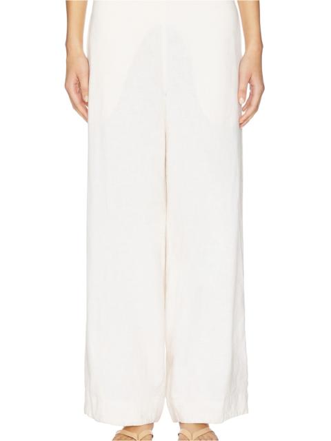FREE PEOPLE Demi Cotton Linen Pant