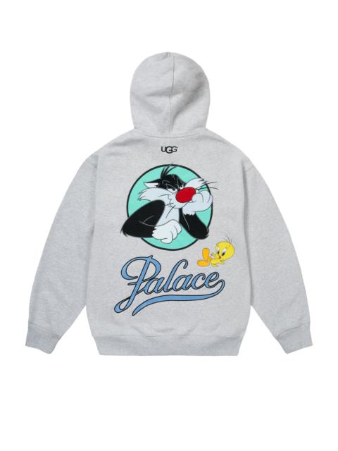 PALACE PALACE UGG LOONEY TUNES HOOD GREY MARL