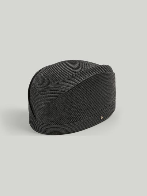 GUCCI Straw-effect pillbox hat