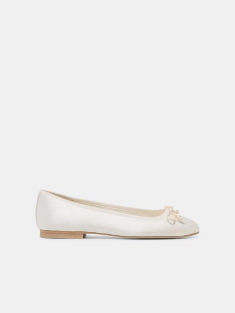 dolce vita RITLA BALLET FLATS WHITE SATIN