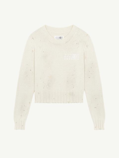 MM6 Maison Margiela Paint Residue Knit