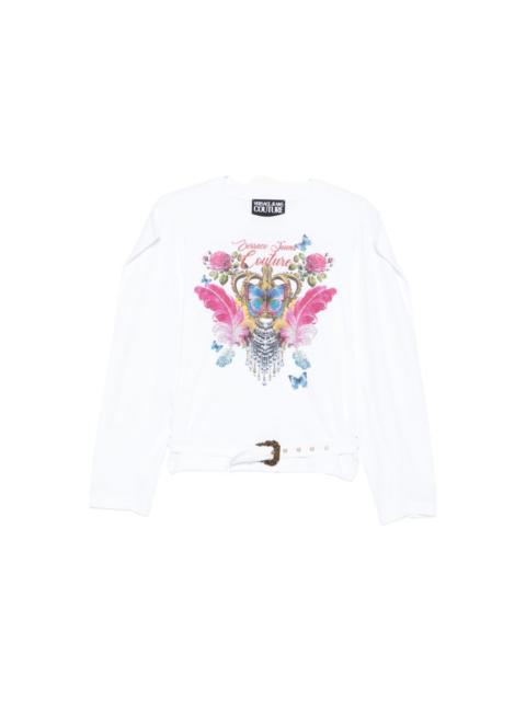 VERSACE JEANS COUTURE Versace Jeans Couture Embellished Top