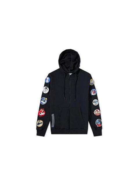Off-White Men's Off-White Back Arrow Zipper Black OMBB030G20FLE0011000