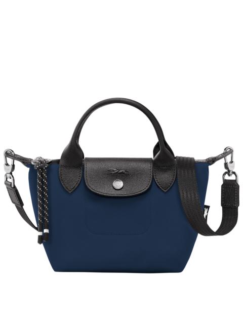 Le Pliage Xtra XS Crossbody bag Navy - Leather (10188987556)