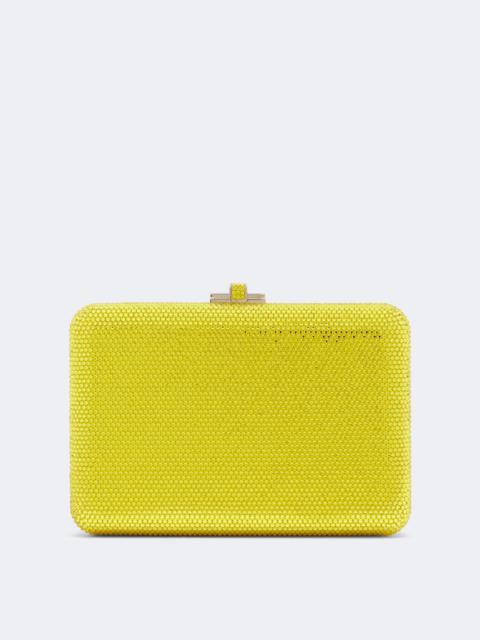 JUDITH LEIBER Slim Slide embellished clutch
