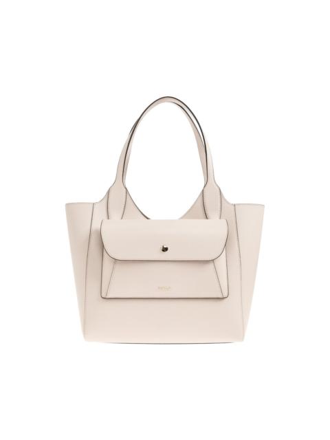 FURLA small Lea flap leather tote bag