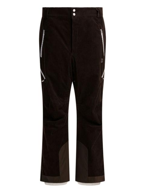 Brunello Cucinelli corduroy zip-detail trousers