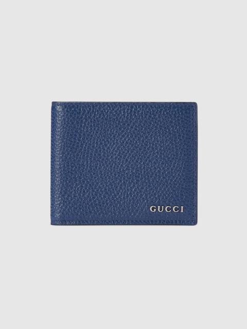 GUCCI Bi-fold wallet with Gucci logo