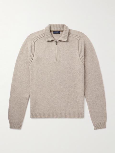 SEASE Cashmere Half-Zip Sweater