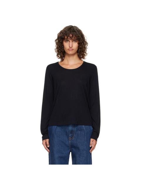 Loulou de Saison Black Ava LDS Longsleeve Jersey T-shirt