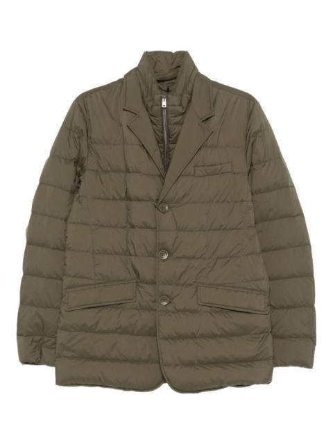 Herno quilted buttoned jacket
