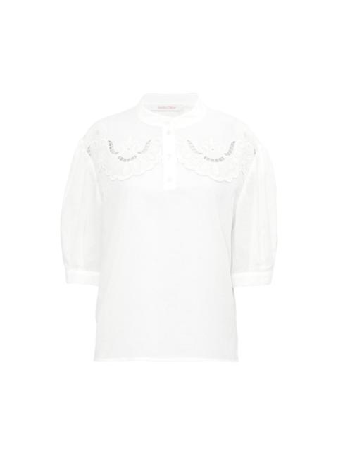 See by Chloé MAO COLLAR TOP