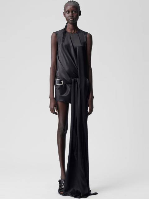 Ann Demeulemeester Jona Mini Draped Sash Dress