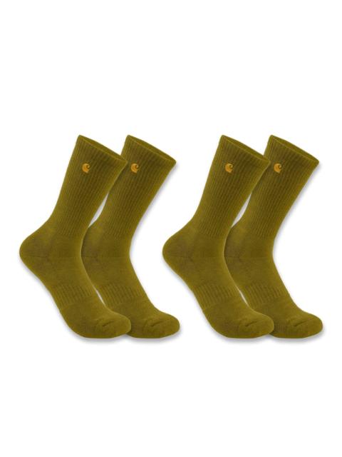 Carhartt Force Midweight Crew Sock 2-Pack