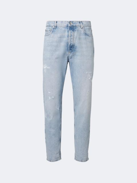 Brunello Cucinelli Distressed straight jeans