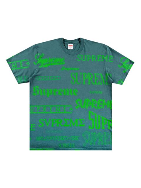 Supreme Multi Logo Tee 'Dark Teal'