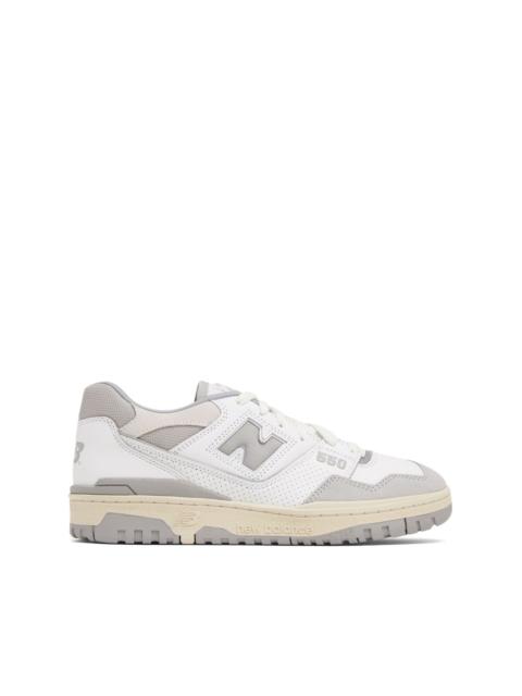 New Balance 550 logo-embossed leather sneakers