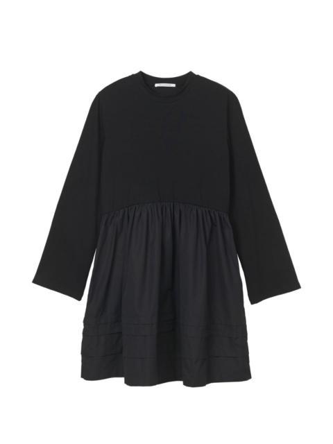 CECILIE BAHNSEN Bradley long-sleeve gathered-waist midi dress