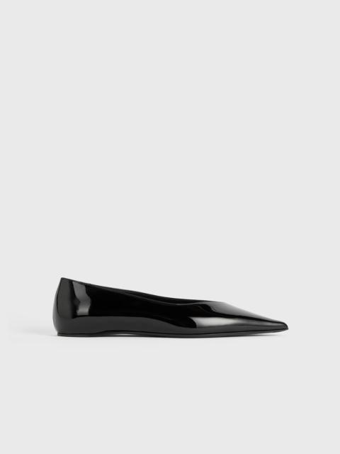 Totême The Patent Asymmetric Ballerina black