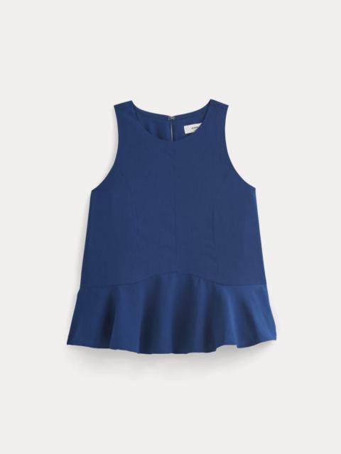 EVERLANE SLEEVELESS PEPLUM TOP