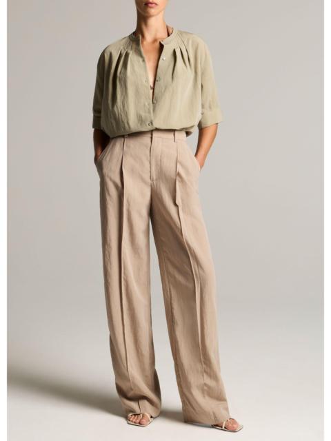 Vince High-Rise Pleated Trouser