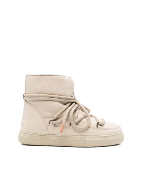 INUIKII lace-up leather boots