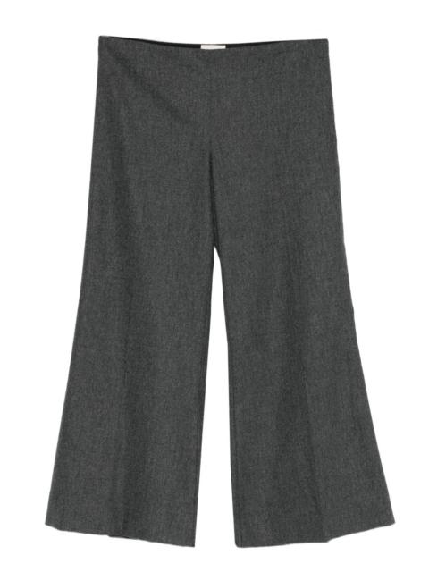KHAITE flared cropped trousers