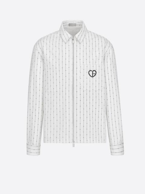 Dior 'CD Heart' Zipped Overshirt