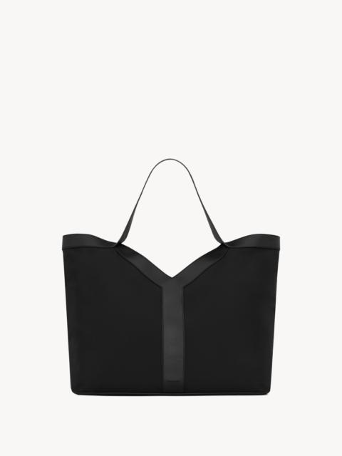 SAINT LAURENT Y LARGE TOTE IN NYLON