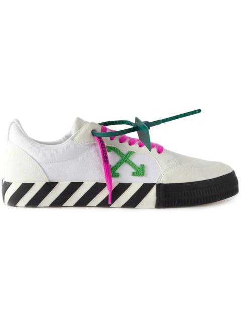 OFF-WHITE Vulc Low White Green Fucshia