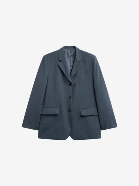 The Frankie Shop Lioni Oversized Padded Blazer - Deep Teal