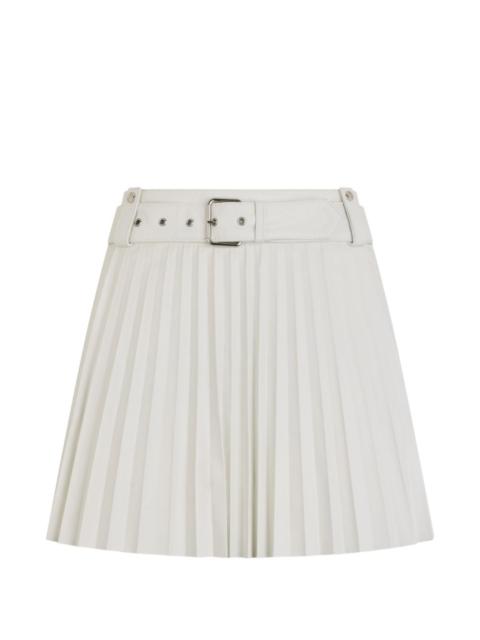 Valentino belted pleated mini shorts