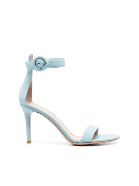 Portofino 85mm suede sandals