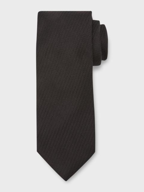 Brioni Men's Textured Silk Tie