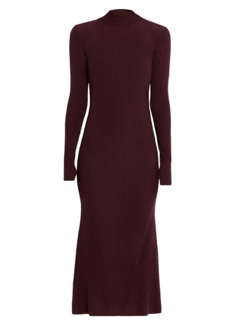 Favorite Daughter Women's The Be Your Girl Knit Midi-Sweaterdress - Burgundy